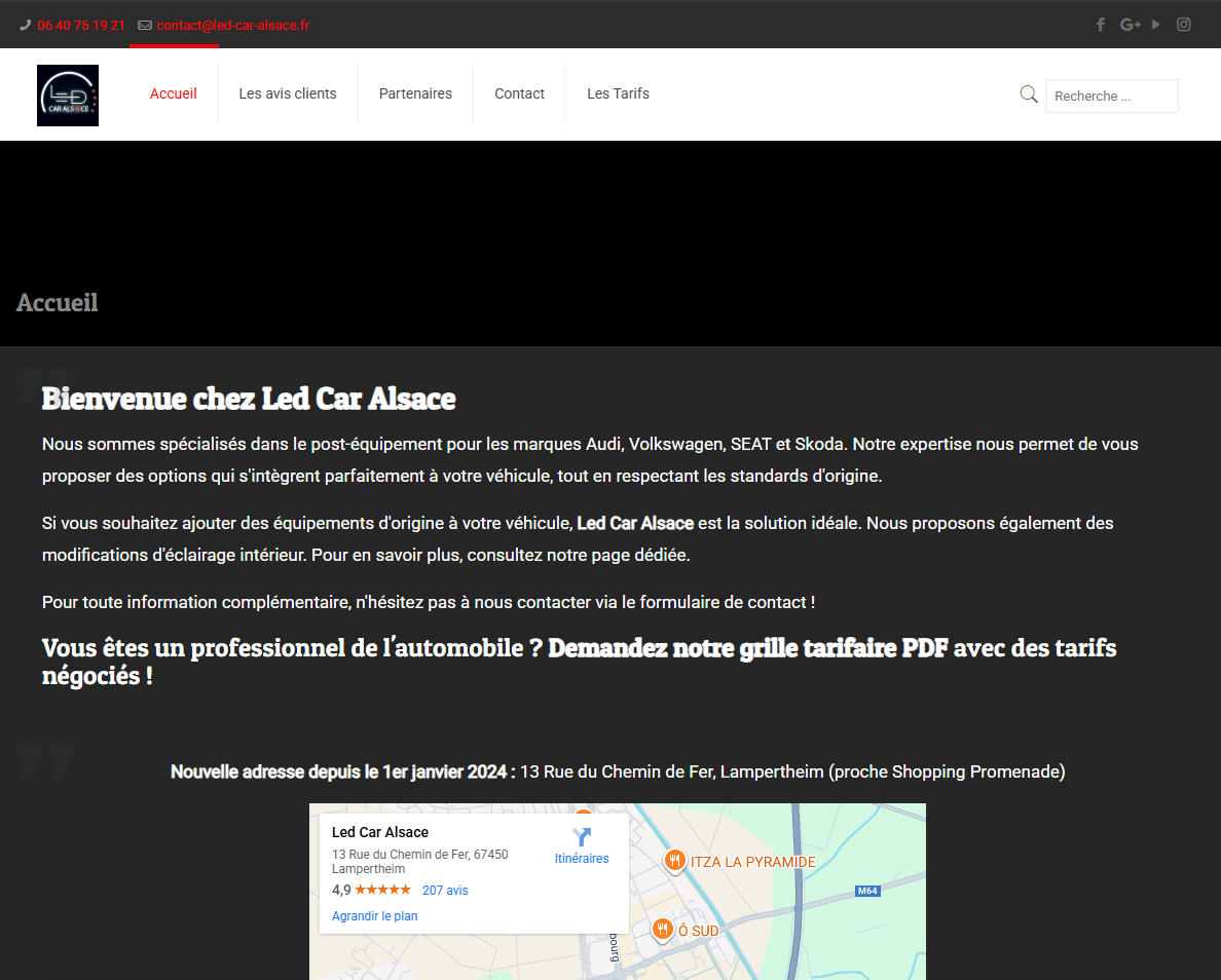 LED CAR ALSACE